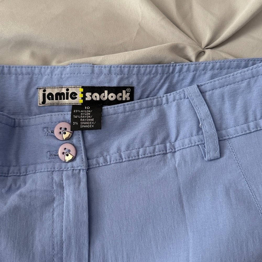 jamie sadock Light Blue Golf Skort with Front Pockets - Picture 2 of 5